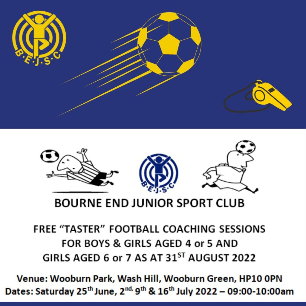 Free Taster Football Coaching Sessions for boys and girls